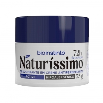 DESODORANTE CREME BIOINSTINTO 55G NATURISSIMO ACTIVE 72 HORAS