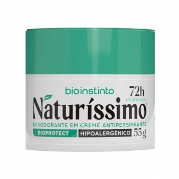 DESODORANTE CREME BIOINSTINTO 55G NATURISSIMO BIOPROTEC 72 HORAS