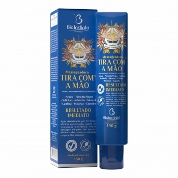 POMADA MASSAGEADORA BIOINSTINTO 150G TIRA COM A MAO