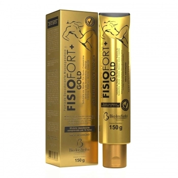POMADA MASSAGEADORA BIOINSTINTO 150G FISIOFORT + GOLD