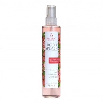 BODY SPLASH BIOINSTINTO 130ML MORANGO COM CHAMPAGNE