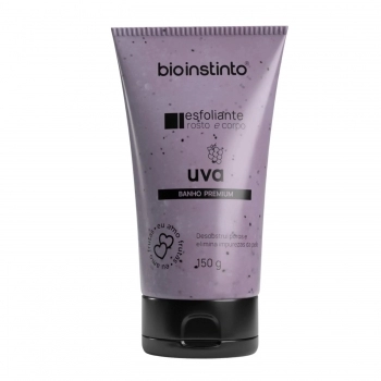 ESFOLIANTE CORPO E ROSTO BIOINSTINTO 150G UVA