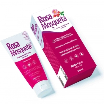 CREME CORPO E FACE BELLAPHYTUS 100ML ROSA MOSQUETA BISNAGA