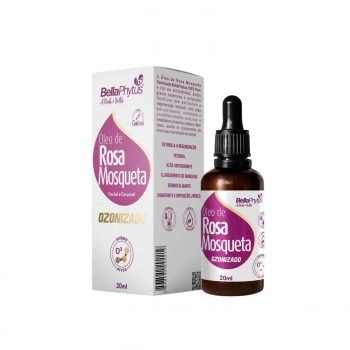 OLEO FACIAL E CORPORAL BELLAPHYTUS 20ML ROSA MOSQUETA OZONIZADO