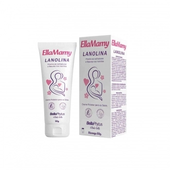 CREME PROTETOR PARA SEIOS BELLAPHY 50G ELLAMAMY LANOLINA