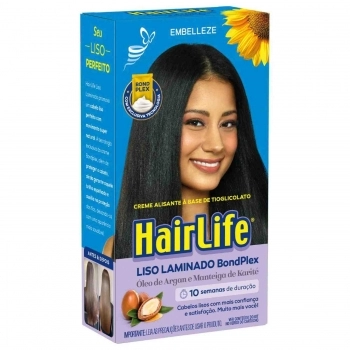CREME ALISANTE HAIRLIFE 180G LISO LAMINADO