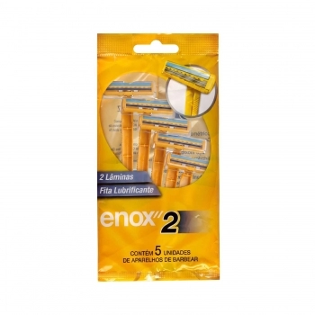 APARELHO BARBEAR ENOX 2 PACOTE COM 5 UNIDADES 1755 C/2 LAMINAS