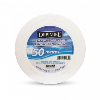 LENCO DEPILATORIO DEPIMIEL ROLO 50M
