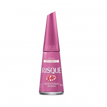 ESMALTE RISQUE KITKAT AMOR A PRIMEIRA MORDIDA CREMOSO SEM BLISTER