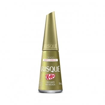 ESMALTE RISQUE KITKAT CROCANTE NA MEDIDA CREMOSO SEM BLISTER