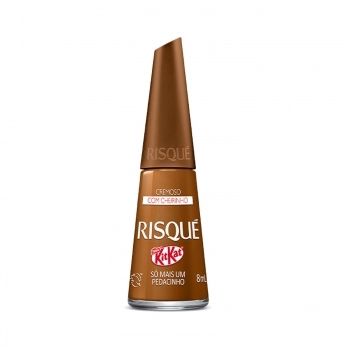 ESMALTE RISQUE KITKAT SO MAIS UM PEDACINHO CREMOSO SEM BLISTER