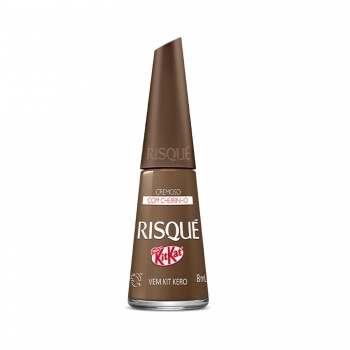 ESMALTE RISQUE KITKAT VEM KIT KERO CREMOSO SEM BLISTER