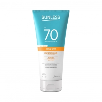 PROTETOR SOLAR SUNLESS 200G FPS70