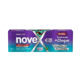 RECARGA EMBELLEZE NOVEX 80G TRATAMENTO DE CHOQUE