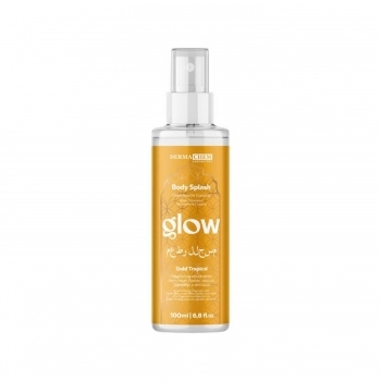 BODY SPLASH DERMACHEM 100ML GLOW GOLD TROPICAL