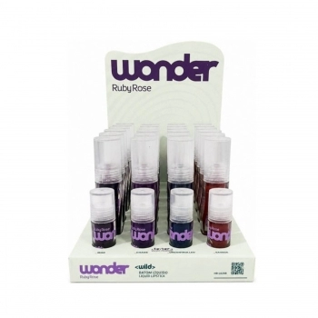 DISPLAY BATOM LIQUIDO RUBY ROSE WONDER WILD C/24UN HBL6208 G1