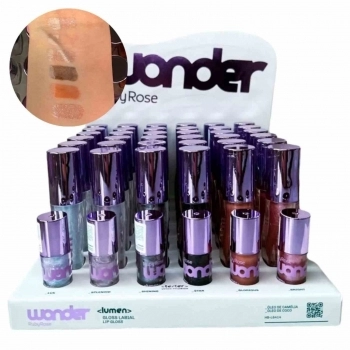 DISPLAY GLOSS LABIAL RUBY ROSE WONDER LUMEN C/36UN HBL6414 G1