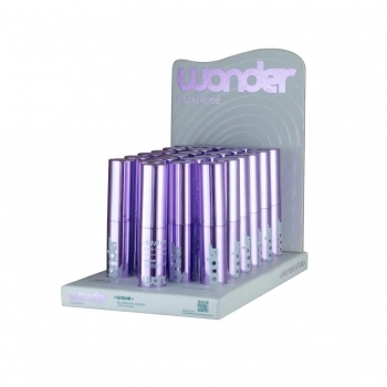 DISPLAY DELINEADOR LIQUIDO RUBY ROSE WONDER WAVE BLACK MIGNIGHT C/24UN HBE2103