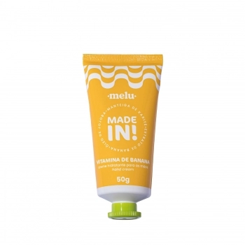 CREME HIDRATANTE MAOS MELU 50G MADE IN VITAMINA DE BANANA RRB5004