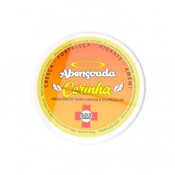 CERA HIDRATANTE TOP BEAUTY SOS ABENCOADA PARA UNHAS E CUTICULAS 500