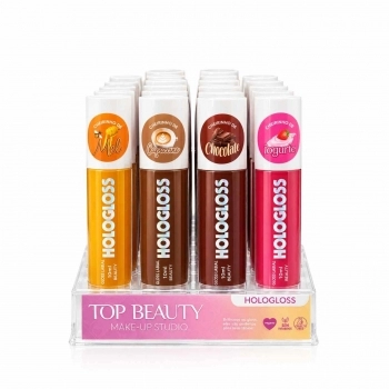 DISPLAY GLOSS LABIAL TOP BEAUTY HOLOGLOSS C/30UN