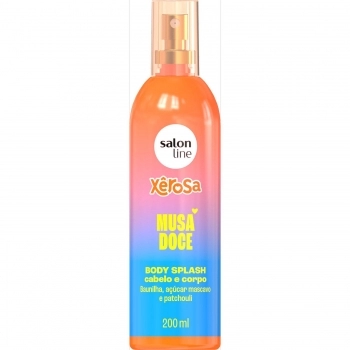 BODY SPLASH CABELO E CORPO SALON LINE 200ML XEROSA MUDA DOCE