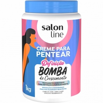 CREME PARA PENTEAR SALON LINE 1K DEFINICAO BOMBA DE CRESCIMENTO