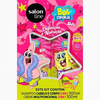 KIT SHAMPOO + CREME MULTIFUNCIONAL SL 300ML KIDS PATRICK