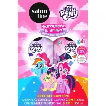 KIT SHAMPOO + CREME MULTIFUNCIONAL SL 300ML KIDS MY LITTLE PONY