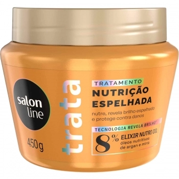 MASCARA SALON LINE 450G TRATA NUTRICAO ESPELHADA
