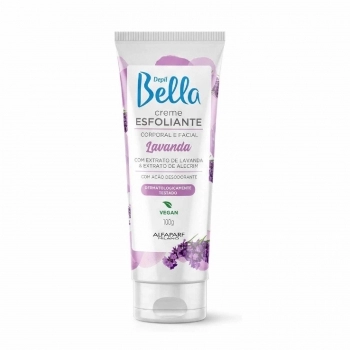CREME ESFOLIANTE CORPORAL E FACIAL DBELLA 100G LAVANDA