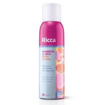 SHAMPOO SECO RICCA 150ML BRISA FLORAL 2842