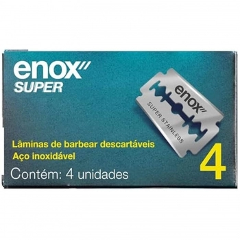 LAMINA BARBEAR ENOX DUPLO FIO 4UN 1759