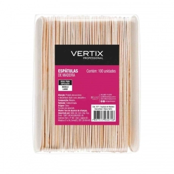 ESPATULA VERTIX MADEIRA 100UN 3271