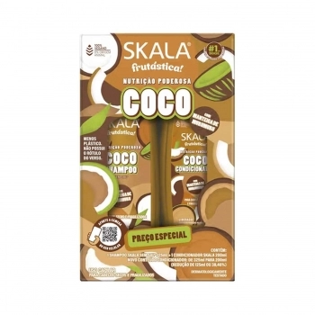 KIT SHAMPOO + CONDICIONADOR SKALA 325/200ML COCO