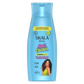 SHAMPOO SKALA 600ML MAIS CACHOS