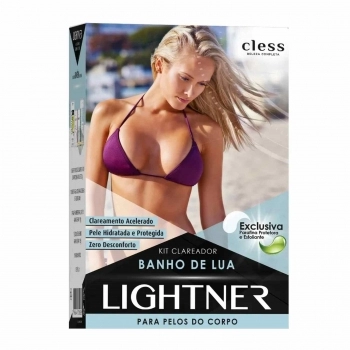 KIT CLAREADOR LIGHTNER DESCOLORANTE BANHO LUA