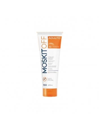 LOCAO REPELENTE INSETOS MOSKITOFF 120ML CREME BISNAGA AA
