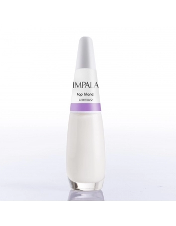 ESMALTE IMPALA NORMAL TOP BLANC TRANSPARENTE SEM BLISTER 342