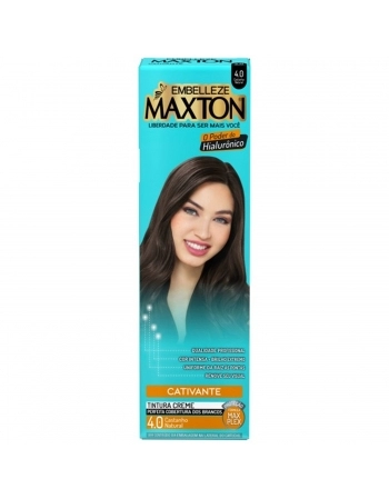 TINTURA MAXTON KIT PRATATICO 4.0 CASTANHO NATURAL