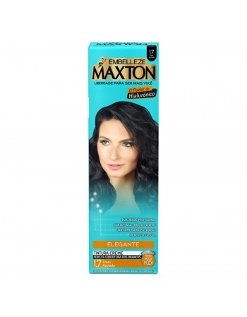 TINTURA MAXTON KIT PRATICO 1.7 PRETO AZULADO