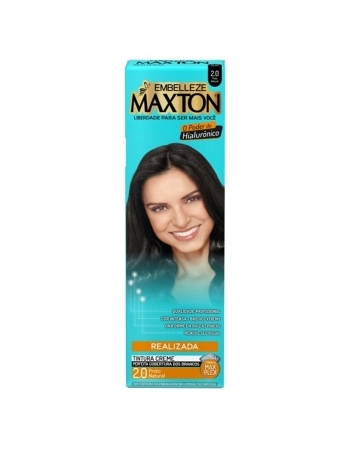 TINTURA MAXTON KIT PRATICO 2.0 PRETO NATURAL