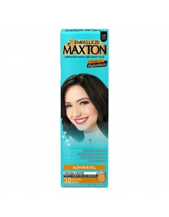 TINTURA MAXTON KIT PRATICO 3.0 CASTANHO ESCURO