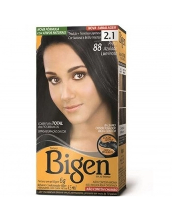 TINTURA BIGEN 88 PRETO AZULADO LUMINOSO
