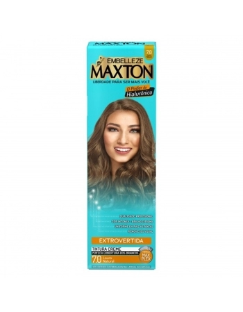 TINTURA MAXTON KIT PRATICO 7.0 LOURO NATURAL