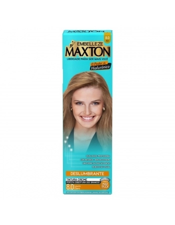 TINTURA MAXTON KIT PRATICO 8.0 LOURO CLARO
