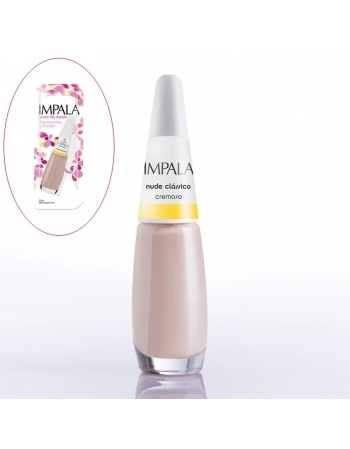 ESMALTE IMPALA NORMAL NUDE CLASSICO CREMOSO COM BLISTER 922
