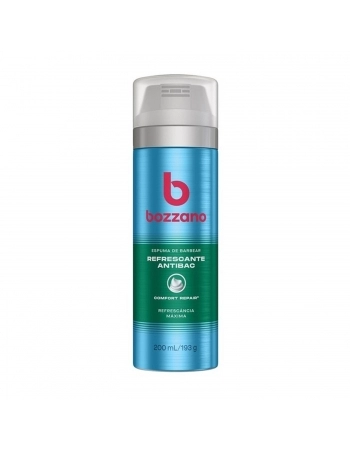ESPUMA BARBEAR BOZZANO 200ML REFRESCANTE ANTIBAC
