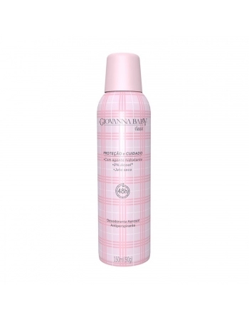 DESODORANTE AEROSOL GIOVANNA BABY 150ML CLASSIC
