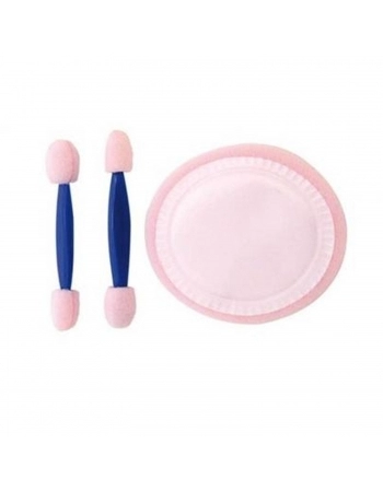 CONJUNTO SANTA CLARA DE ESPUMA PARA PO E APLICADOR DE SOMBRA 210
